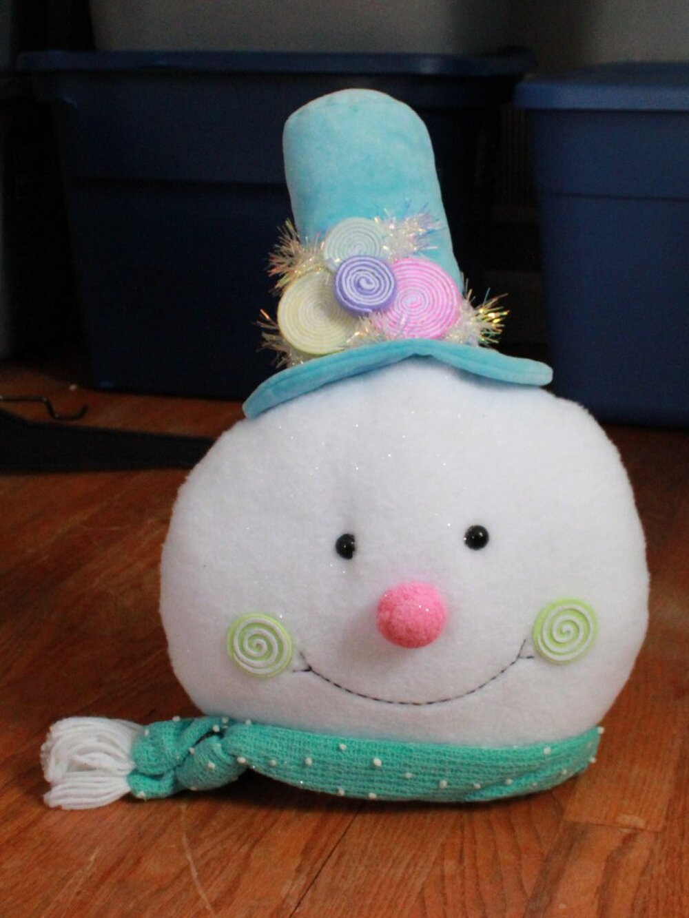 Hobby Lobby "Sweets & Treats" Snowman Plush Decor